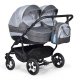 Детская коляска для двойни  INDIGO DUO 18
